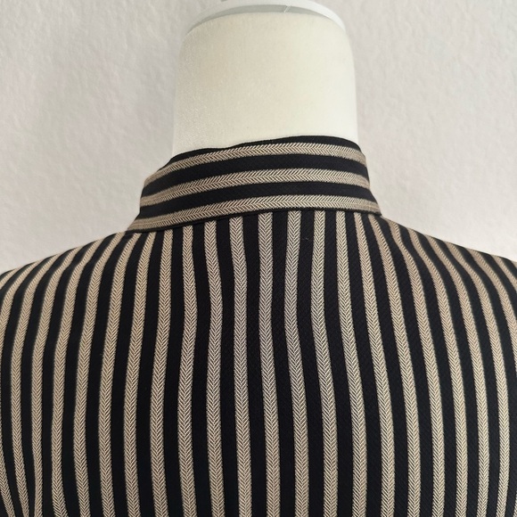 Alfani Black and Gold Blouse - Picture 6 of 9